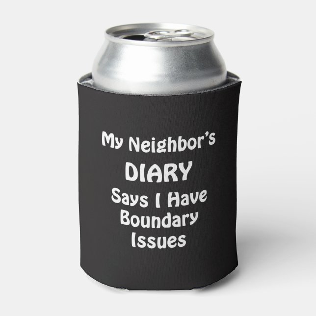My Neighbour's Diary Can Cooler (Can Front)
