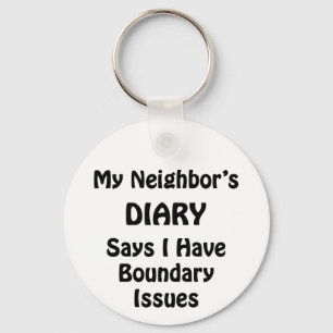 My Neighbour's Diary Keychain