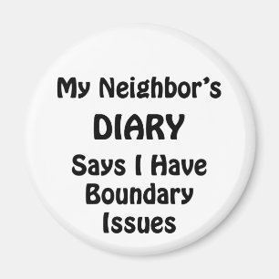My Neighbour's Diary Magnet
