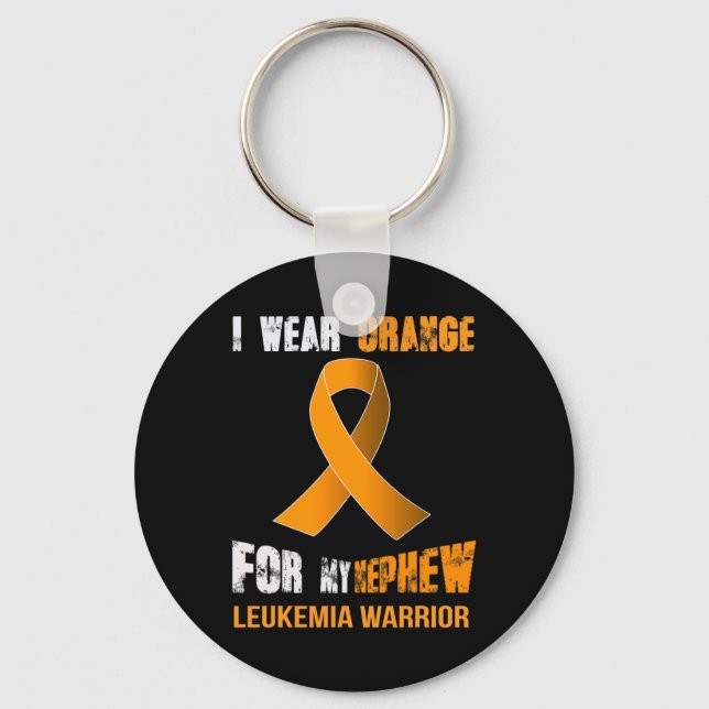 My Nephew - My Leukaemia Warrior  Keychain (Front)