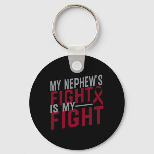 My Nephew's Fight Is My Fight Sickle Cell Anemia A Keychain