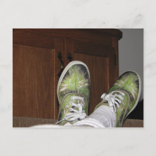 MY NEW KEDS! POSTCARD