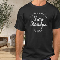 My New Name Is Great Grandpa Est