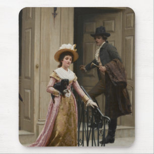 My Next-Door Neighbour (Flirting Couple) (Beauty) Mouse Pad