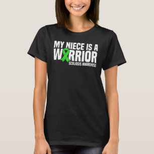 My Niece Is A Warrior Scoliosis Awareness T-Shirt