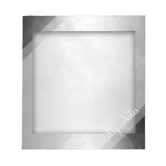 My Notes in Black Charcoal (Front)