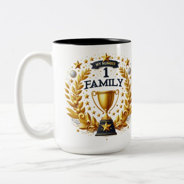 My Number One Family Coffee Mug (Left)