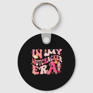My Nutcracker Era Xmas Christmas Holiday Retro Wom Keychain