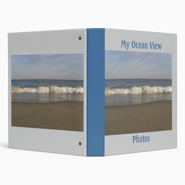 My Ocean View Photo Album Binder (Background)