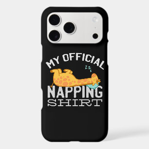My official napping shirt - Lazy sleeping Giraffe