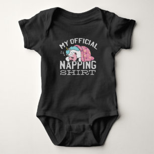 My official napping shirt - Lazy sleeping Unicorn