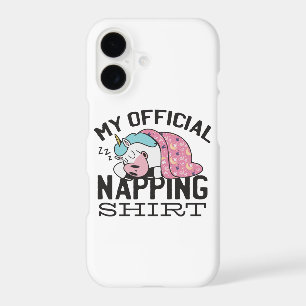 My official napping shirt - Lazy sleeping Unicorn
