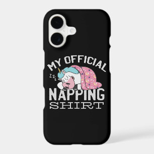My official napping shirt - Lazy sleeping Unicorn