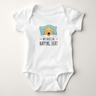 My official napping shirt with sleeping Dog