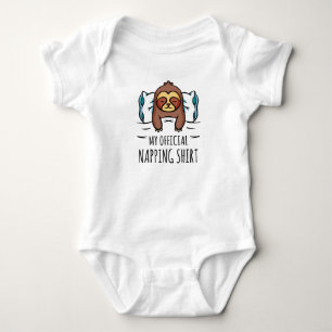 My official napping shirt with sleeping Sloth