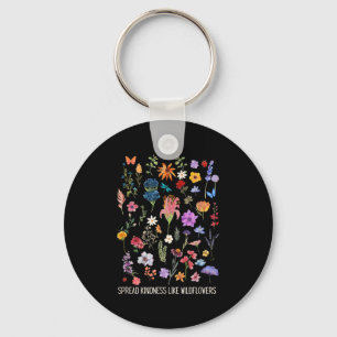 My Ohana Designs Kindness, Inspirational, Flower,  Keychain