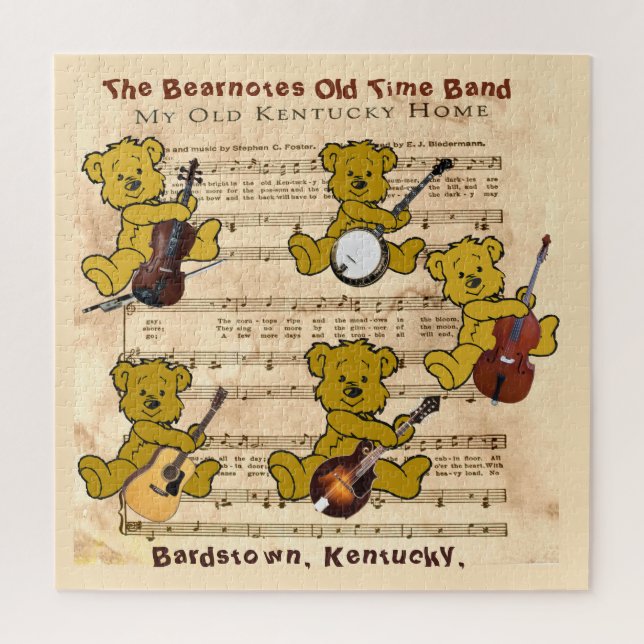 MY OLD KENTUCKY HOME  JIGSAW PUZZLE (Vertical)