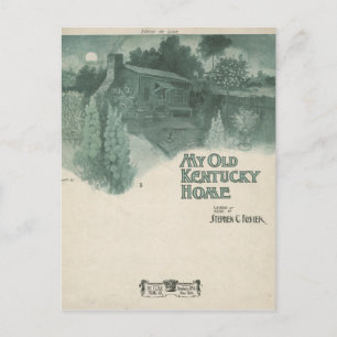My Old Kentucky Home Postcard