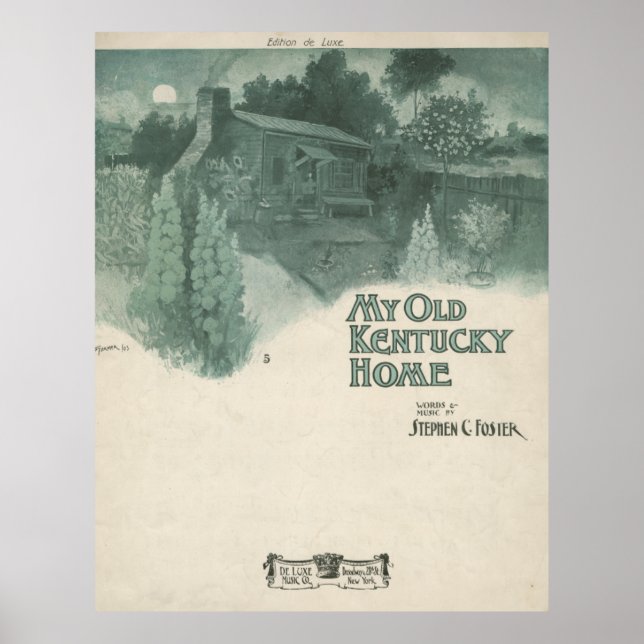 My Old Kentucky Home Poster (Front)