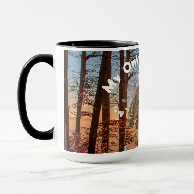 My Only Sun Shine Mug Edit Text and Change Image (Left)