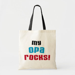 My Opa Rocks T-shirts and Gifts Tote Bag