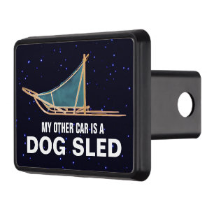 My Other Car Is A Dog Sled Trailer Hitch Cover