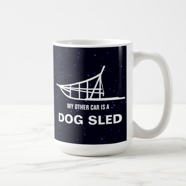 My Other Car Is A Dogsled Coffee Mug (Right)