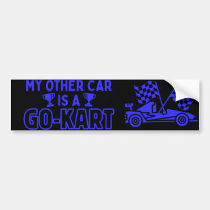 My Other Car Is A GO-KART Bumper Sticker