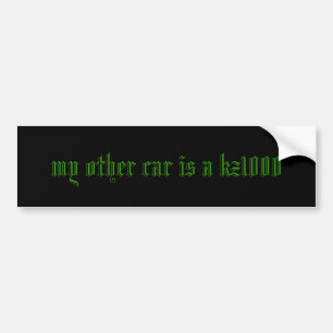 my other car is a kz1000 bumper sticker