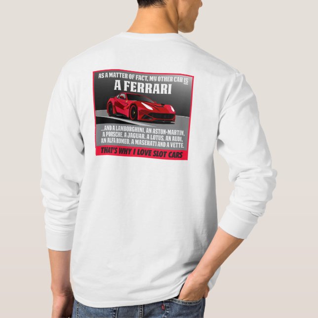 My Other Car Slot Journal Tee Long Sleeve (Back)