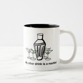 My other drink is a martini - mug