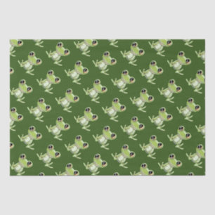 My Other Green Frog Friend Tissue Paper