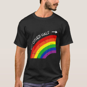 My Other Half Gay Couple Rainbow Pride Cool LGBT A T-Shirt