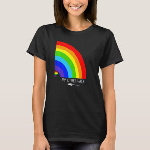 My Other Half Gay Couple Rainbow Pride Cool Lgbt T-Shirt