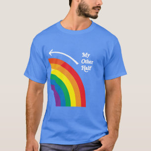 MY OTHER HALF RIGHT - white.png T-Shirt