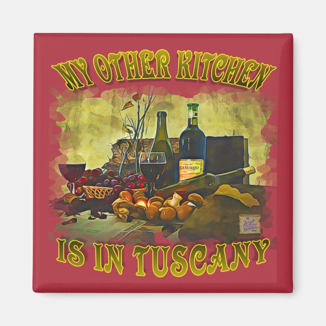 My Other Kitchen Is... Magnet (Front)