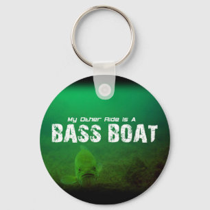 My Other Ride Is A Bass Boat Key Chain