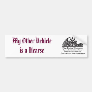 My Other Vehicle is a Hearse Bumper Sticker