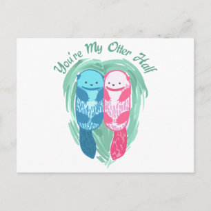 My Otter Half Postcard