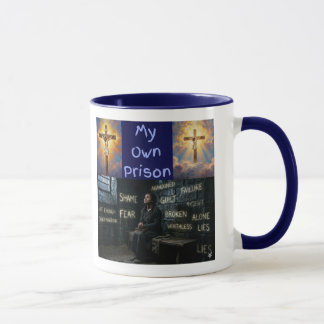 My Own Prison design 1 color pattern 1 Mug