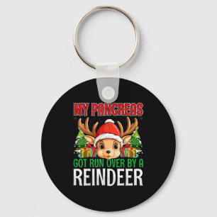 My Pancreas Got Run Over By A Reindeer - Christmas Keychain