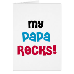 My Papa Rocks Tshirts and Gifts