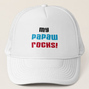 My Papaw Rocks T-shirts and Gifts Trucker Hat