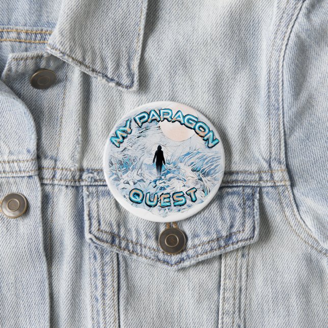My Paragon Quest 3 Inch Round Button (In Situ)