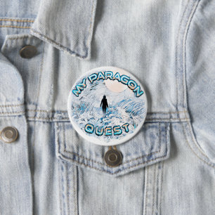 My Paragon Quest 3 Inch Round Button