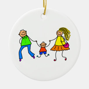 My Parents Ceramic Ornament