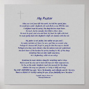 My Pastor Poster