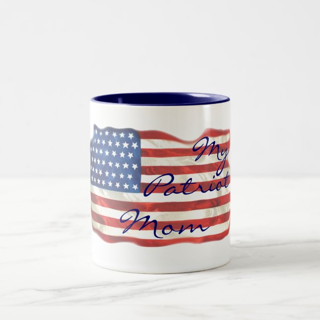 MY PATRIOT MOM  Mug (Center)
