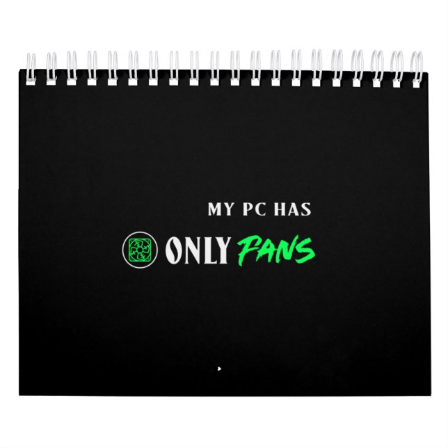 My PC Has Only Fans Calendar (Cover)