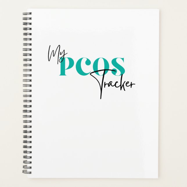 My PCOS Tracker - Polycystic Ovary Syndrome Planner (Front)
